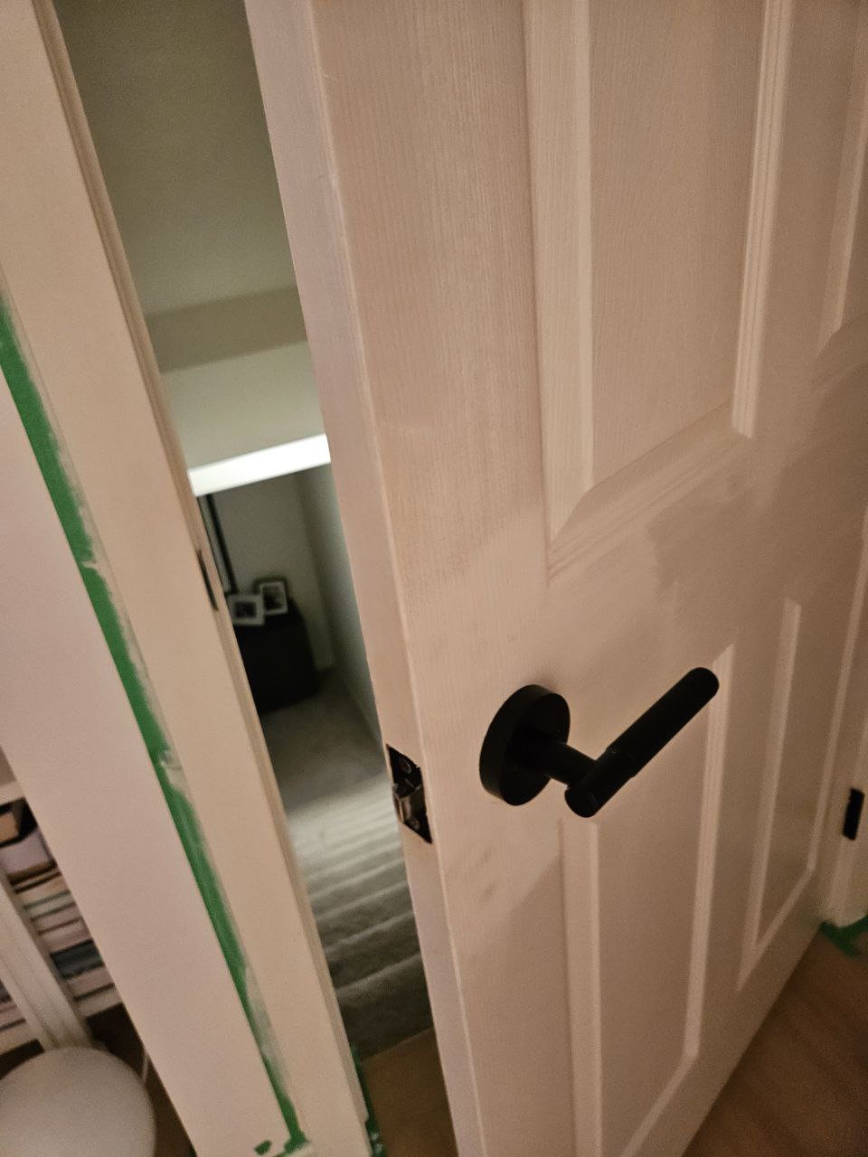 Door handle repair and replacement in Calgary home